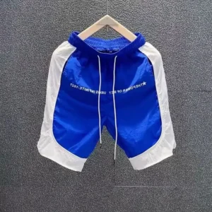Summer Men's Quick Drying Shorts Basketball Shorts Beach Breathable Sports Short Pants Color Blocked Sweatpants Men Clothing New